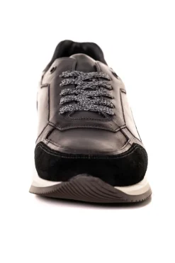 Baskets En Cuir Homme Le Formier Marius Anthracite