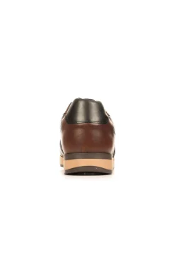 Baskets En Cuir Homme Redskins Affairo Chataigne