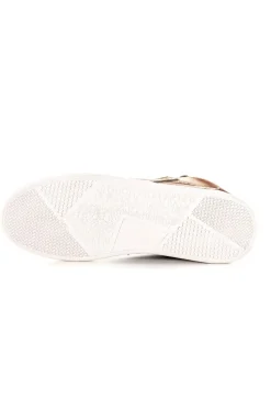 Baskets En Cuir Homme Redskins Dynamic Cognac+Marron
