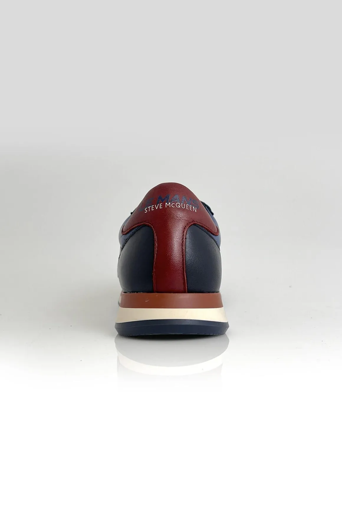 Baskets En Cuir Homme Steve Mcqueen Cool Blue
