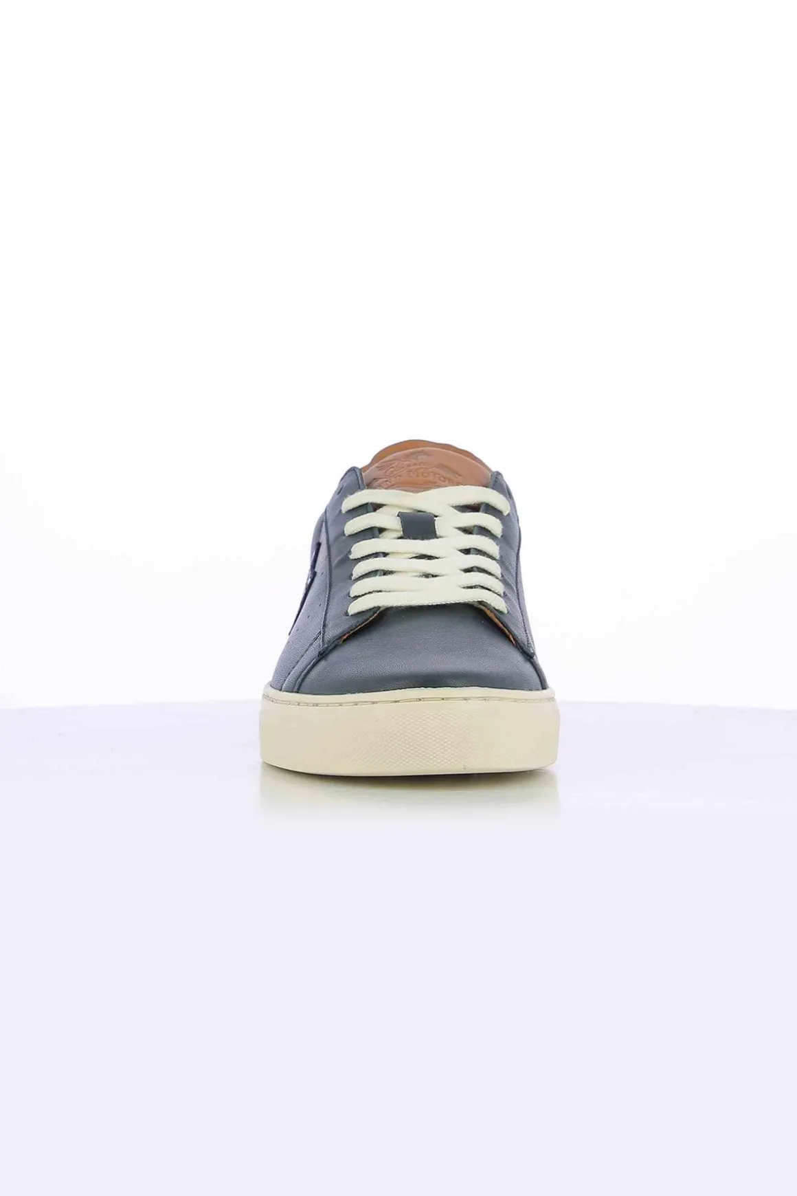 Baskets En Cuir Homme Steve Mcqueen Mac Coy Navy