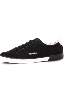 Baskets En Toile Homme Redskins Sabari 2 Noir Blanc