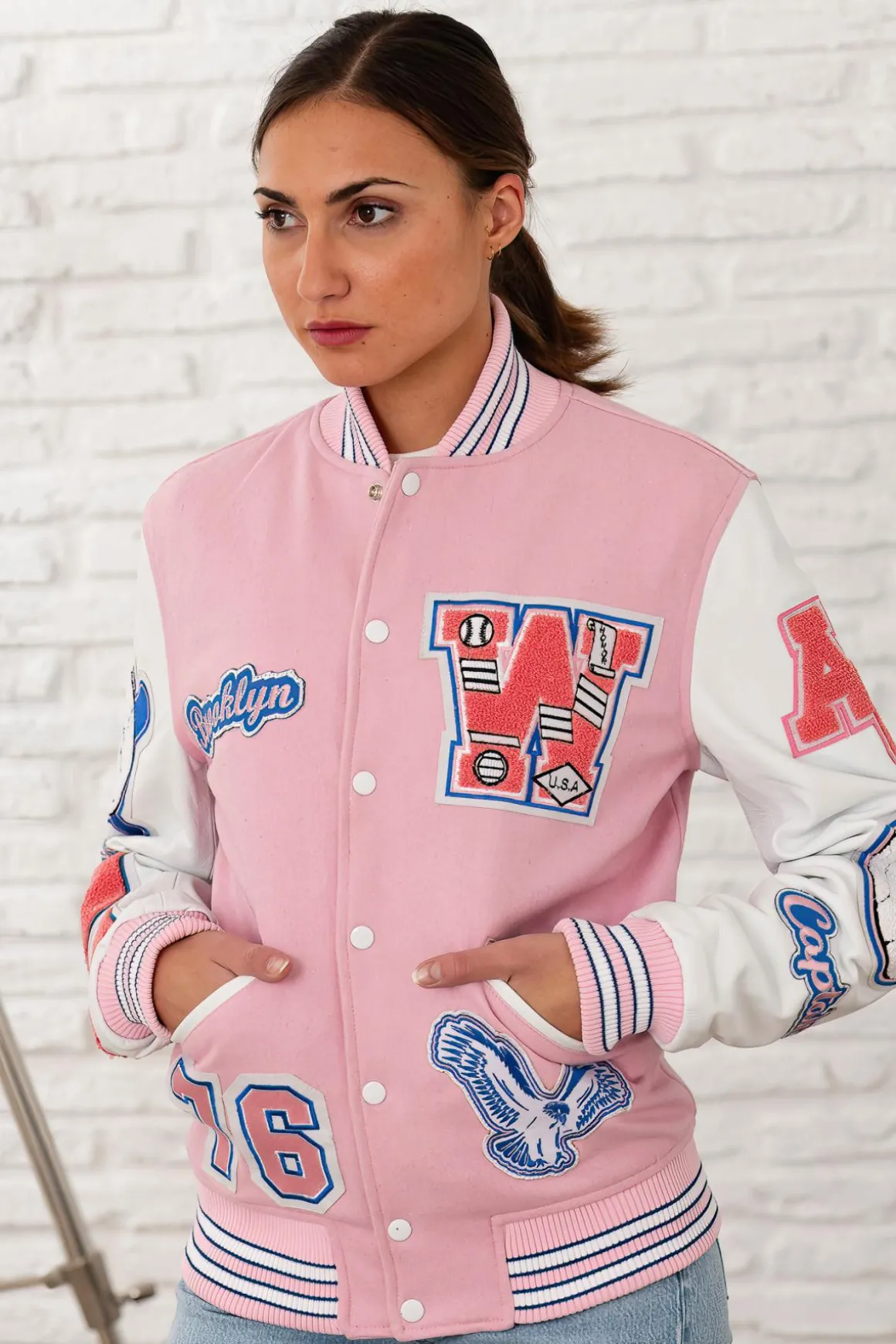 Blouson Femme American College Ac-08 Pink