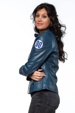 Blouson Femme Carroll Shelby Shelby Women Royal Blue