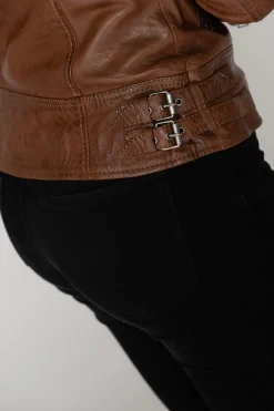 Blouson Femme Cityzen Aprilia 2 Mid Brown
