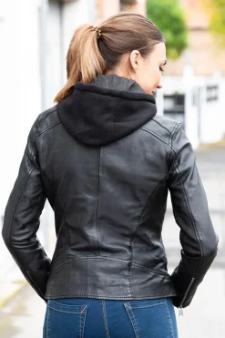 Blouson Femme Cityzen Isabela Hood Black