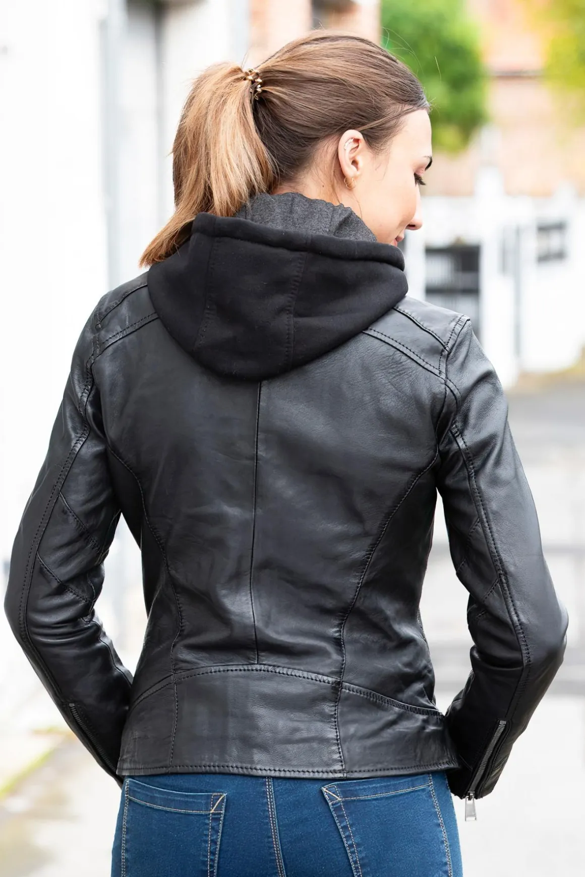 Blouson Femme Cityzen Isabela Hood Black