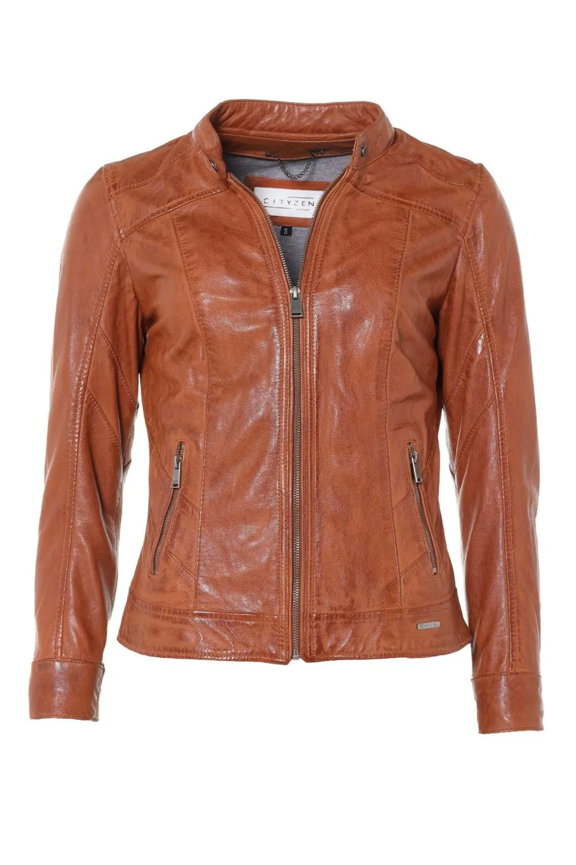 Blouson Femme Cityzen Isabela Cognac