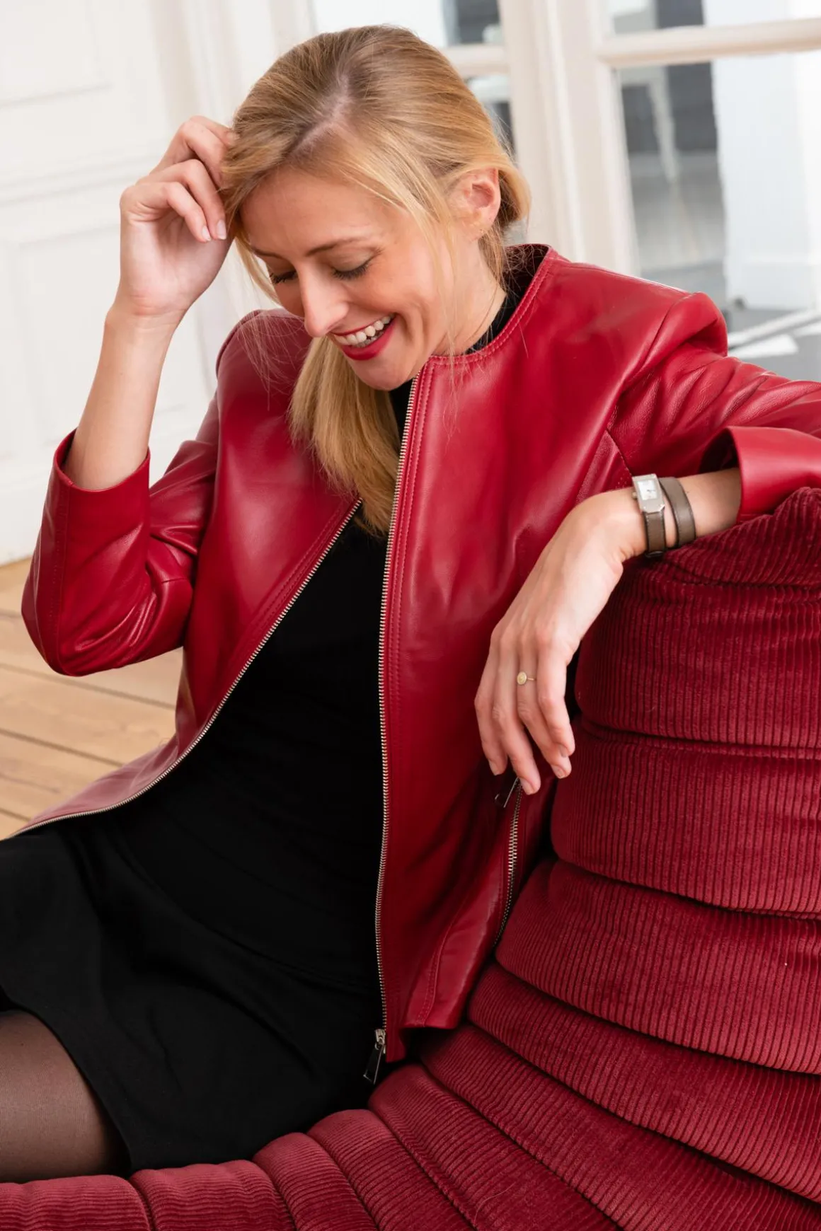 Blouson Femme Cityzen Karine Grenade Cz