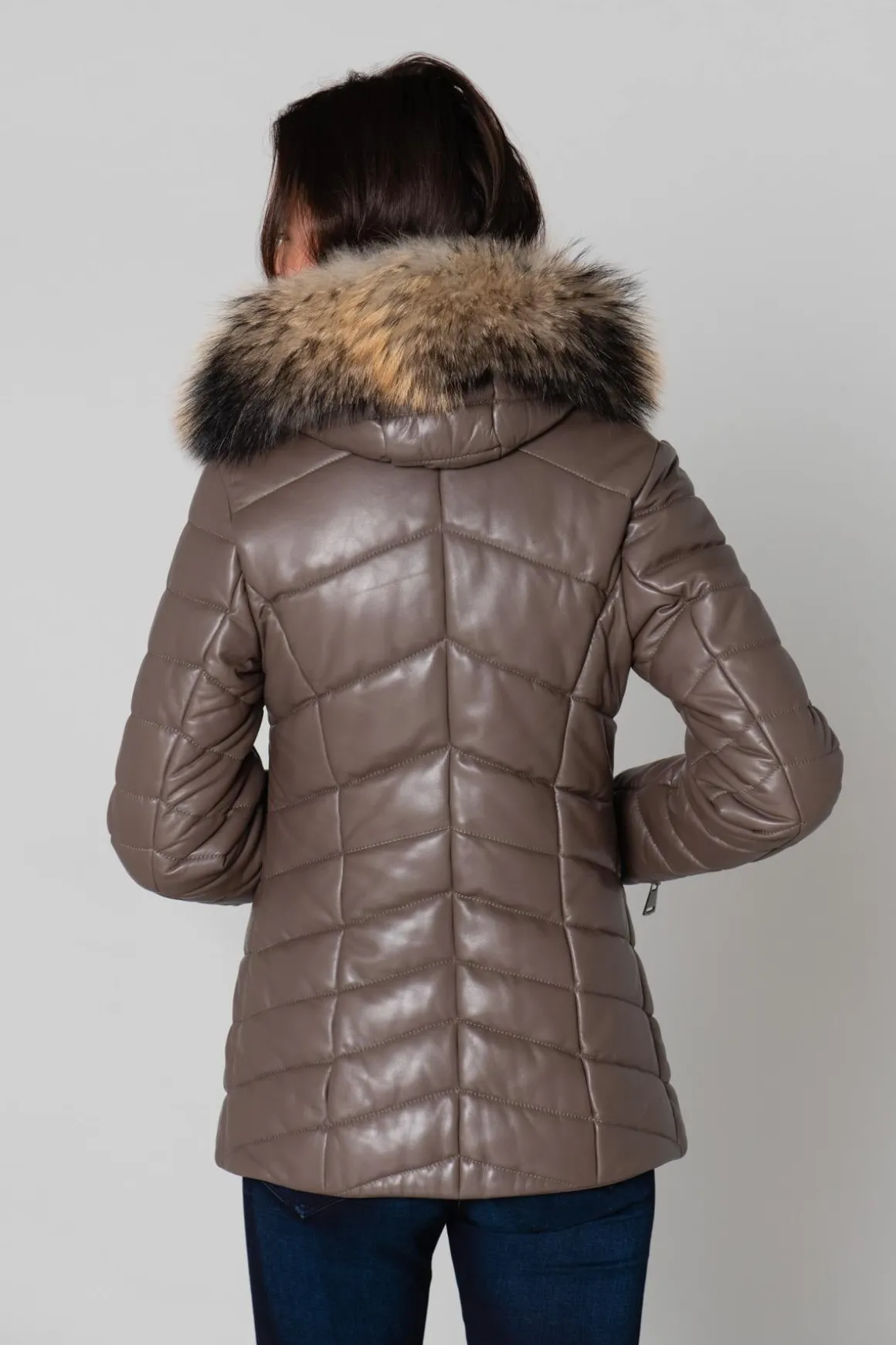 Blouson Femme Cityzen Prestige Taupe
