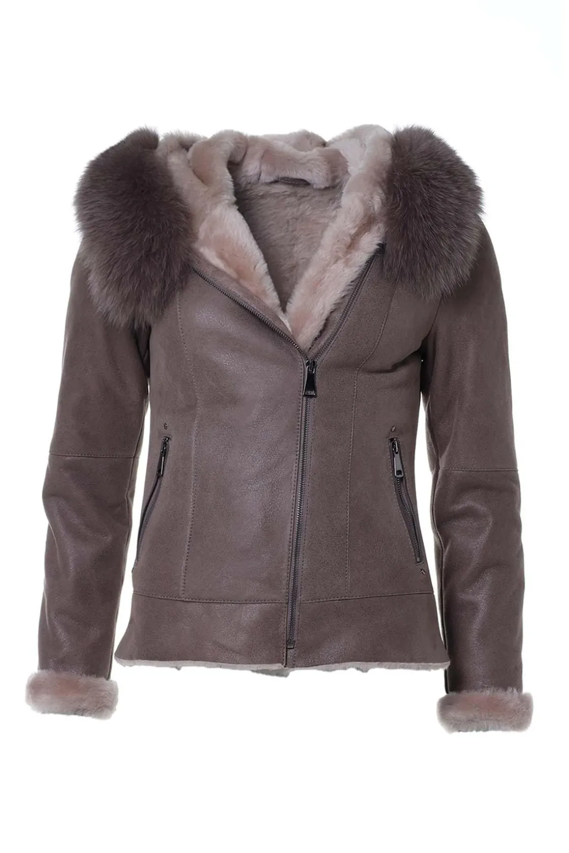 Blouson Femme Cityzen Roma Krek Merinos Elephant