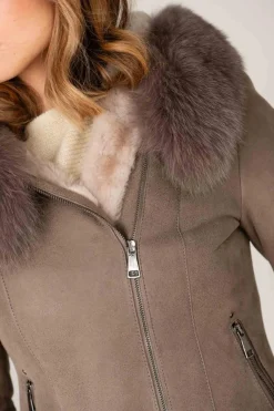 Blouson Femme Cityzen Roma Krek Merinos Elephant