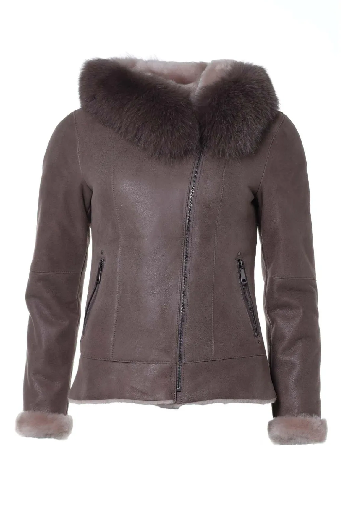 Blouson Femme Cityzen Roma Krek Merinos Elephant