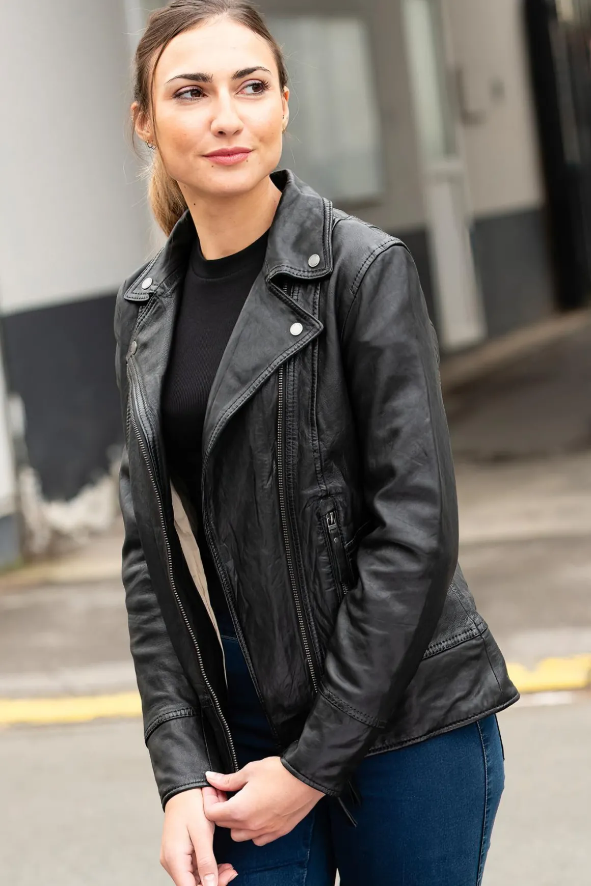 Blouson Femme Cityzen Texas Cz Black