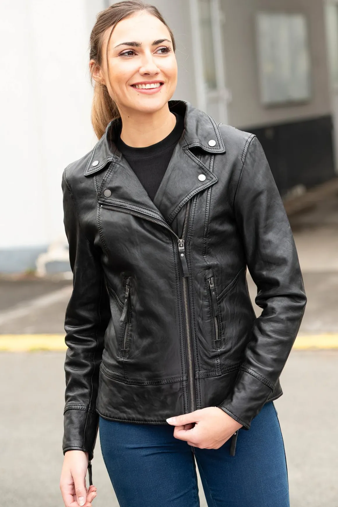 Blouson Femme Cityzen Texas Cz Black