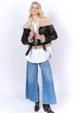 Blouson Femme Freaky Nation Perfect Way Brown Umber