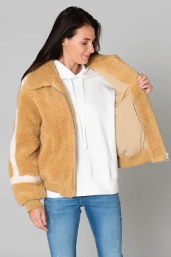 Blouson Femme Giny Betty Moutarde