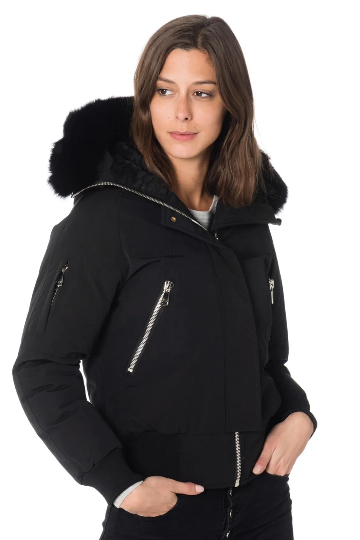 Blouson Femme Helvetica Mountain Pioneers Jura Women Dark Edition Black
