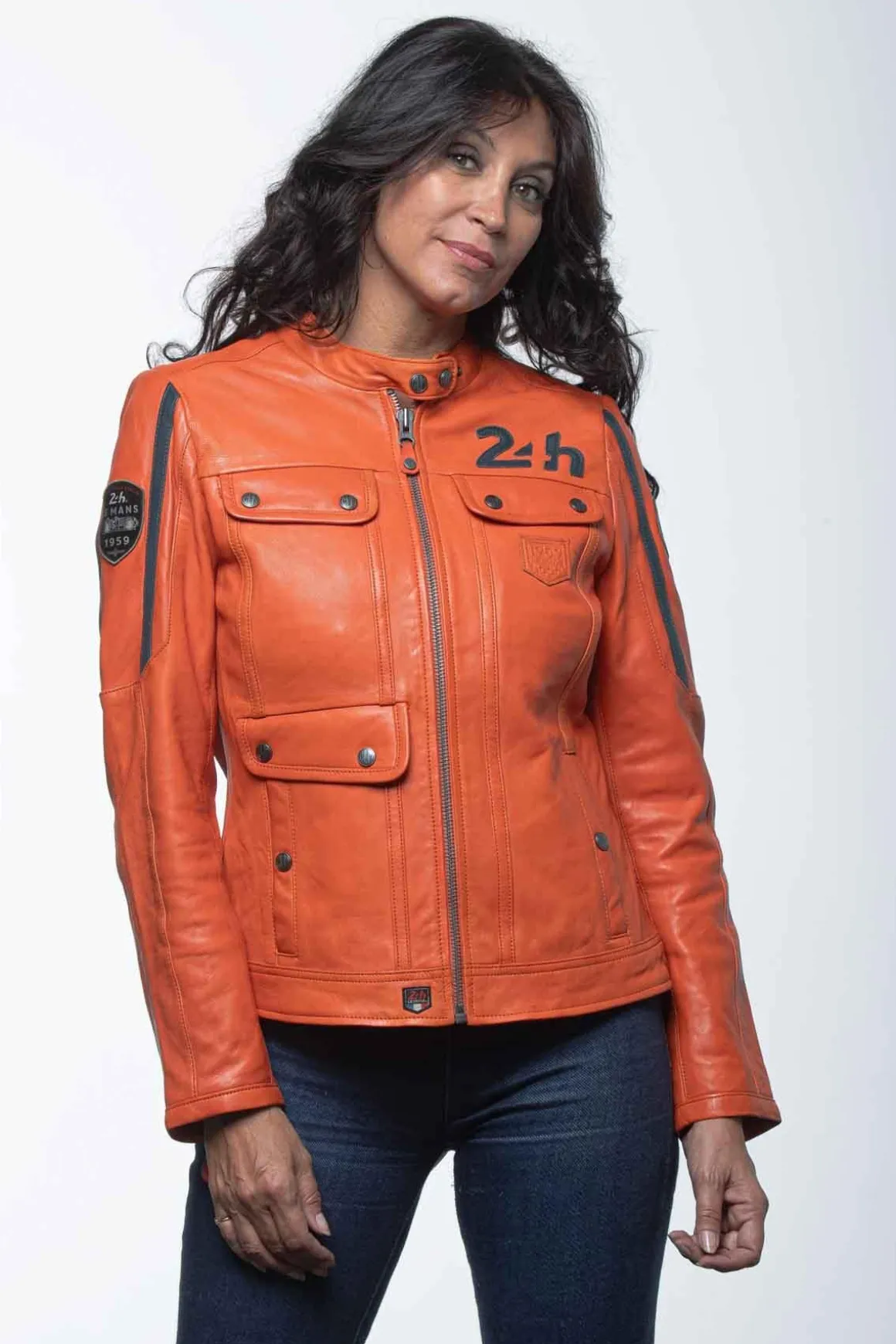 Blouson Femme 24H Le Mans Hill4 Orange