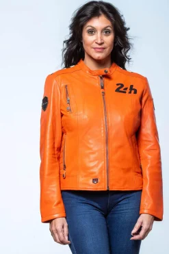 Blouson Femme 24H Le Mans Marylin Orange