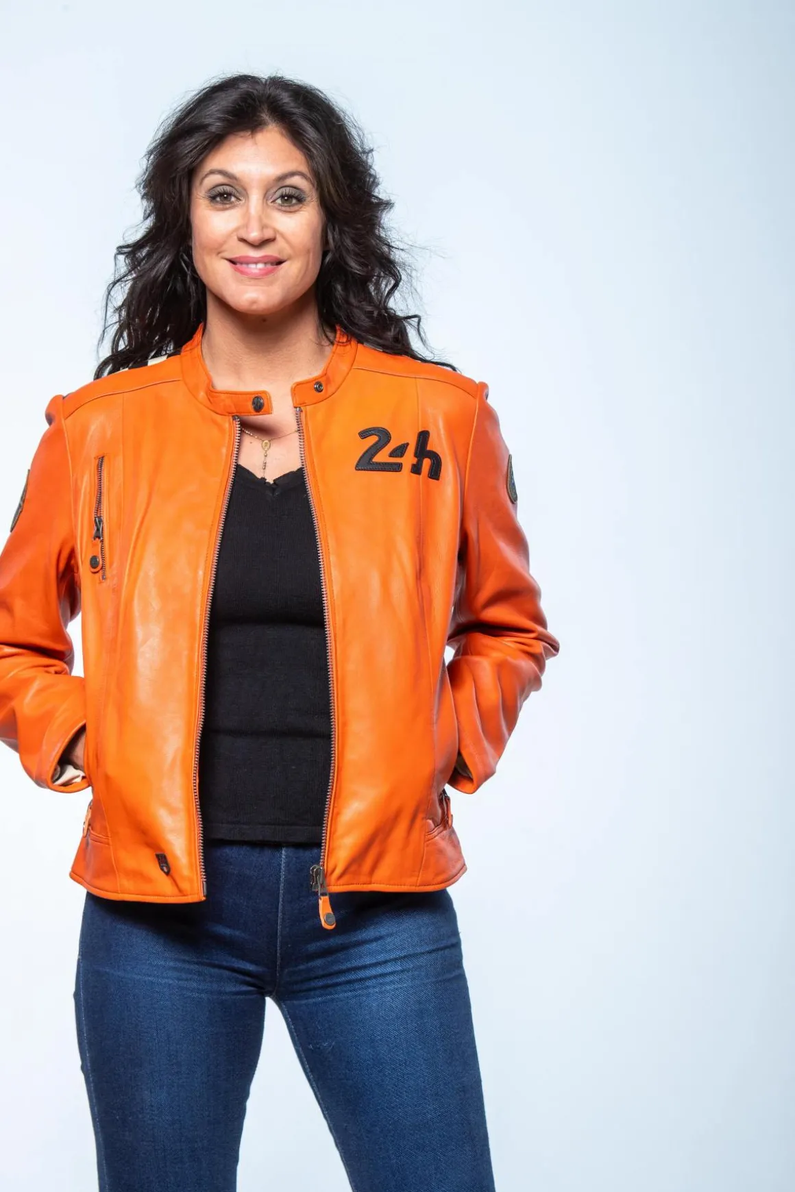 Blouson Femme 24H Le Mans Marylin Orange