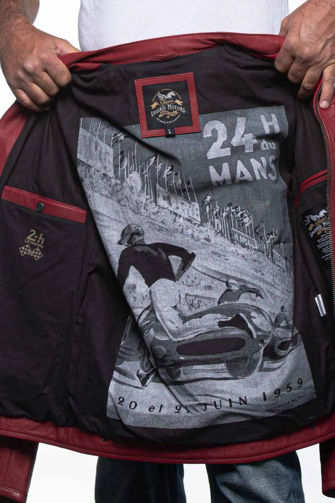 Blouson Femme 24H Le Mans Riley4 Racing Red