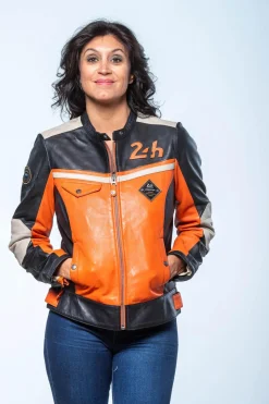 Blouson Femme 24H Le Mans Stacie Orange