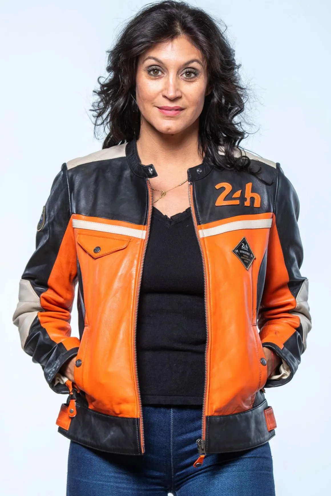 Blouson Femme 24H Le Mans Stacie Orange