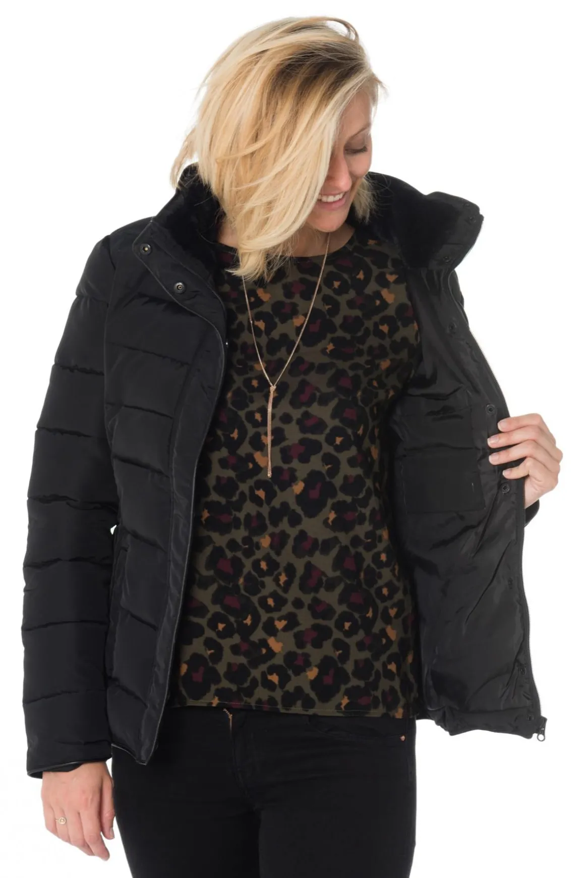 Blouson Femme Kaporal Gun Black
