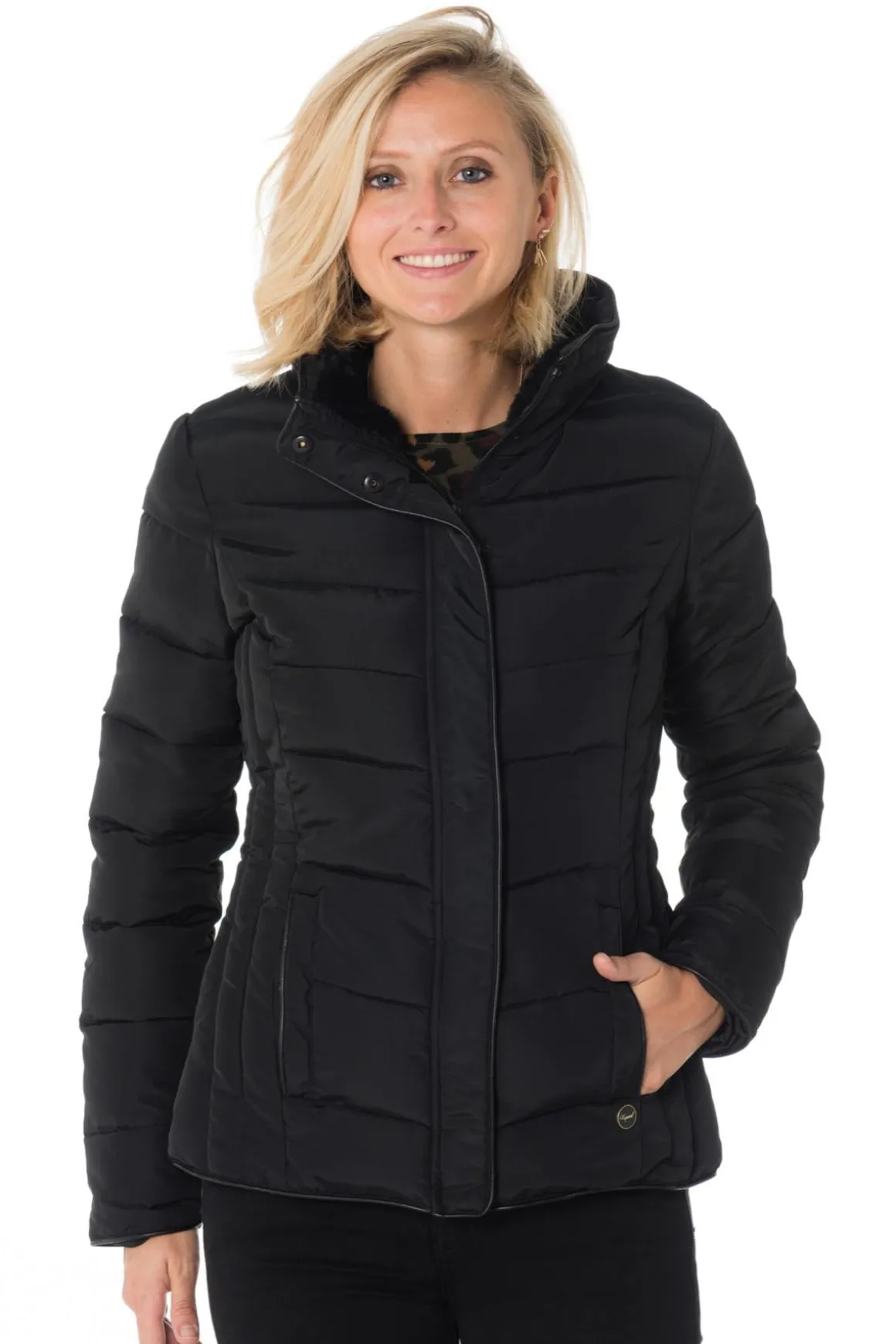 Blouson Femme Kaporal Gun Black
