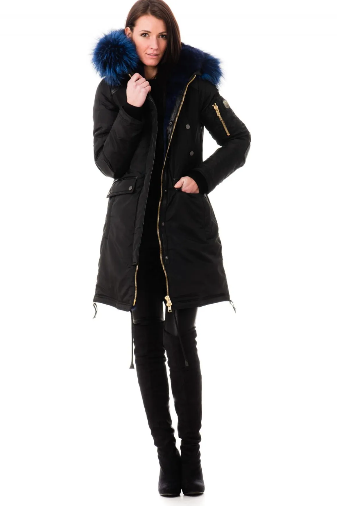 Blouson Femme Nicole Benisti Brera Black Blue Zz