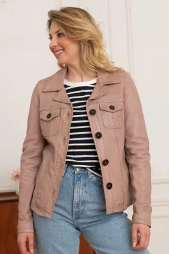 Blouson Femme Oakwood California Rose Vieilli 636
