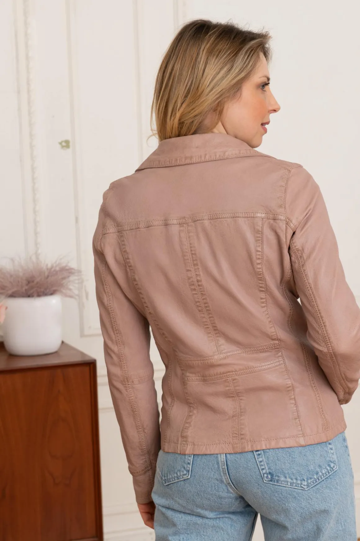 Blouson Femme Oakwood California Rose Vieilli 636