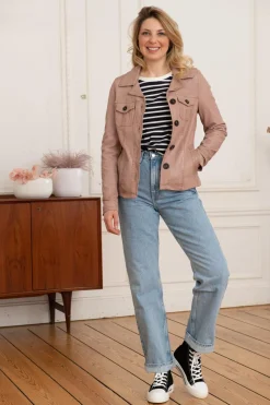 Blouson Femme Oakwood California Rose Vieilli 636