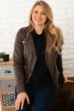 Blouson Femme Oakwood Camera Choco 505