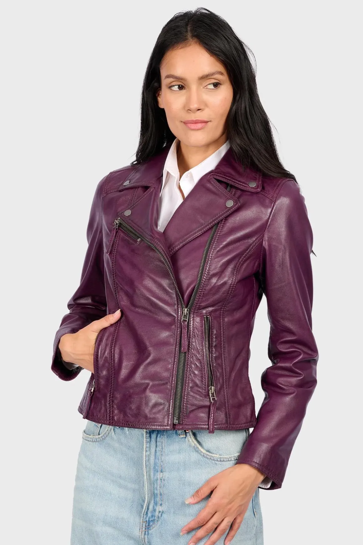 Blouson Femme Oakwood Clips Violet 543