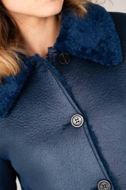 Blouson Femme Oakwood Expo Bleu Fonce 533
