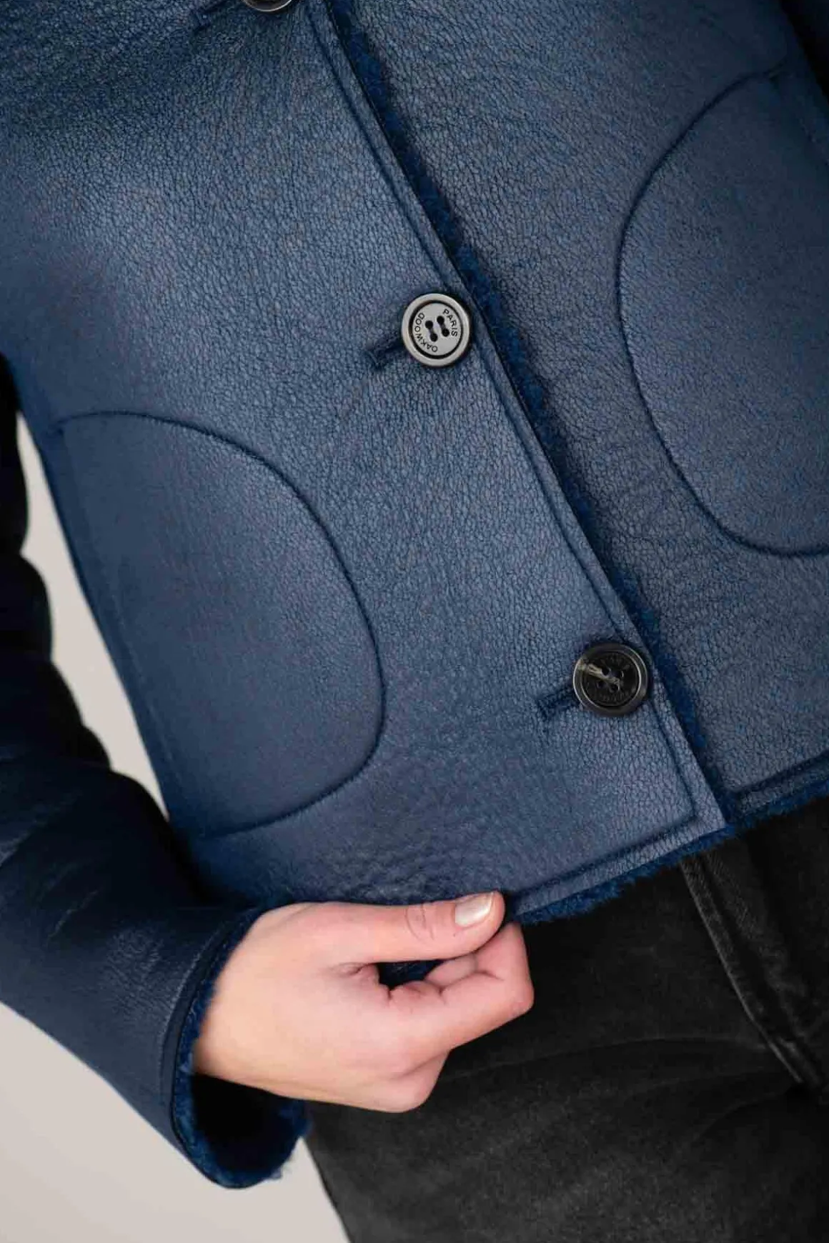 Blouson Femme Oakwood Expo Bleu Fonce 533