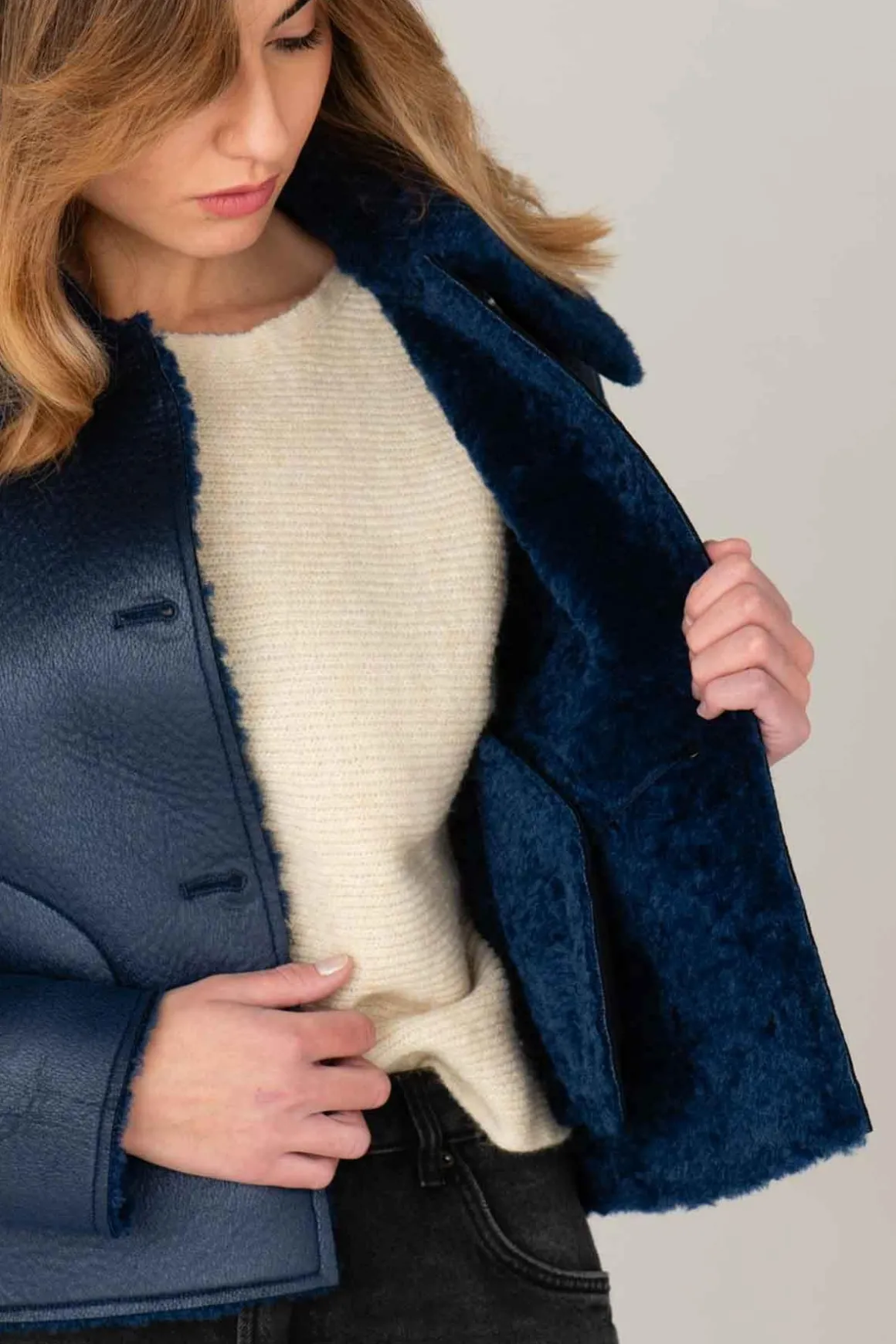 Blouson Femme Oakwood Expo Bleu Fonce 533