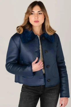Blouson Femme Oakwood Expo Bleu Fonce 533