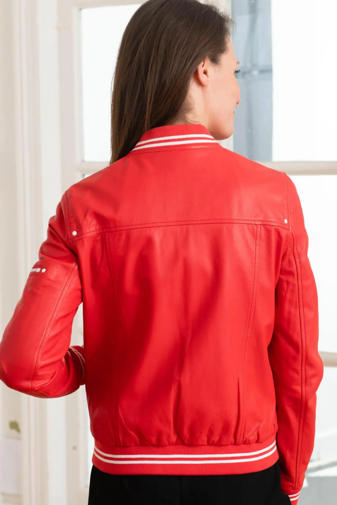 Blouson Femme Oakwood Flirt Rouge Fonce 539