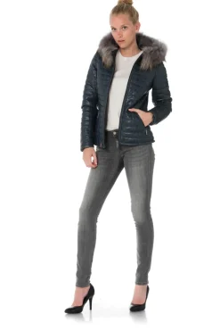 Blouson Femme Oakwood Happy Bleu 531 Zz