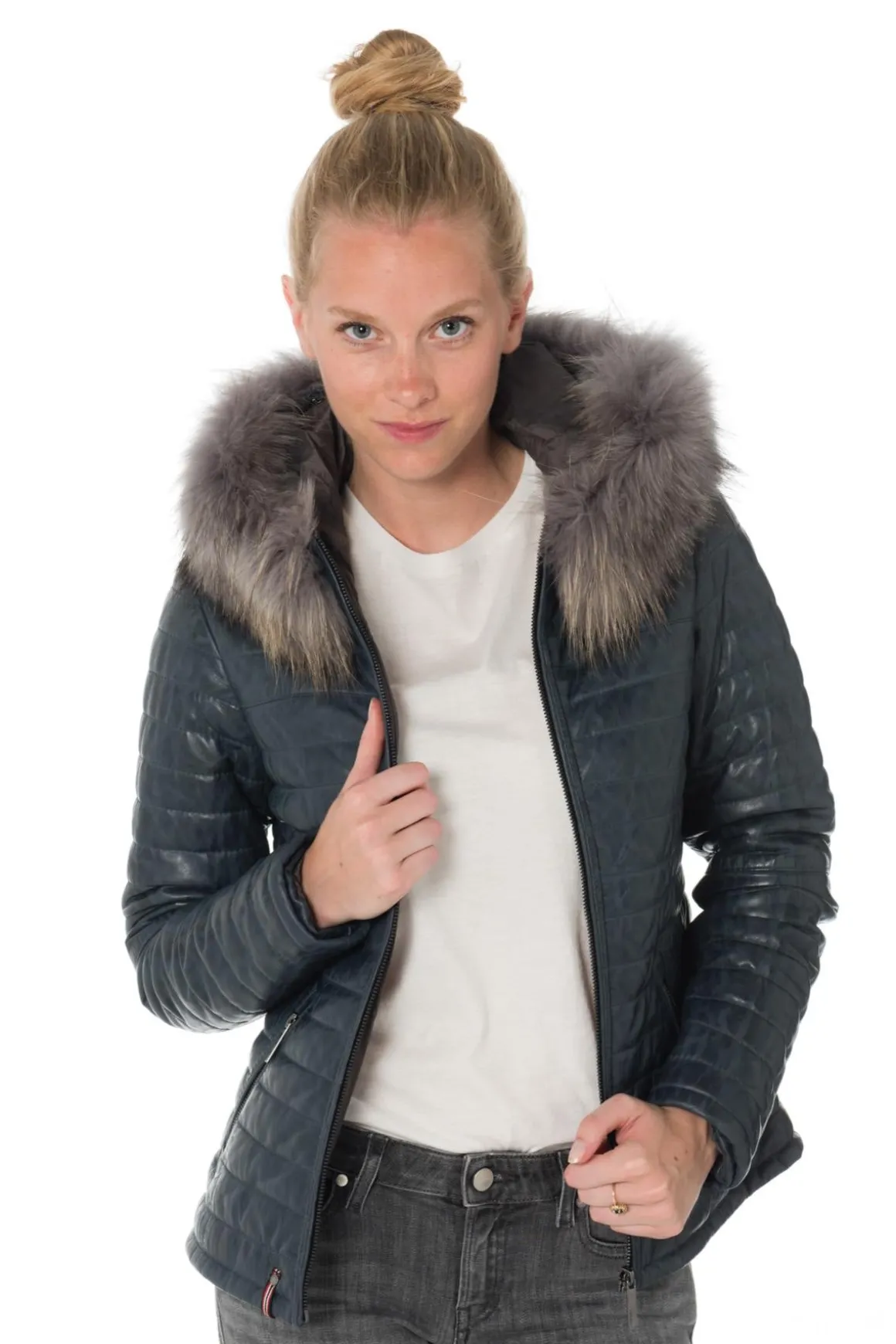 Blouson Femme Oakwood Happy Bleu 531 Zz