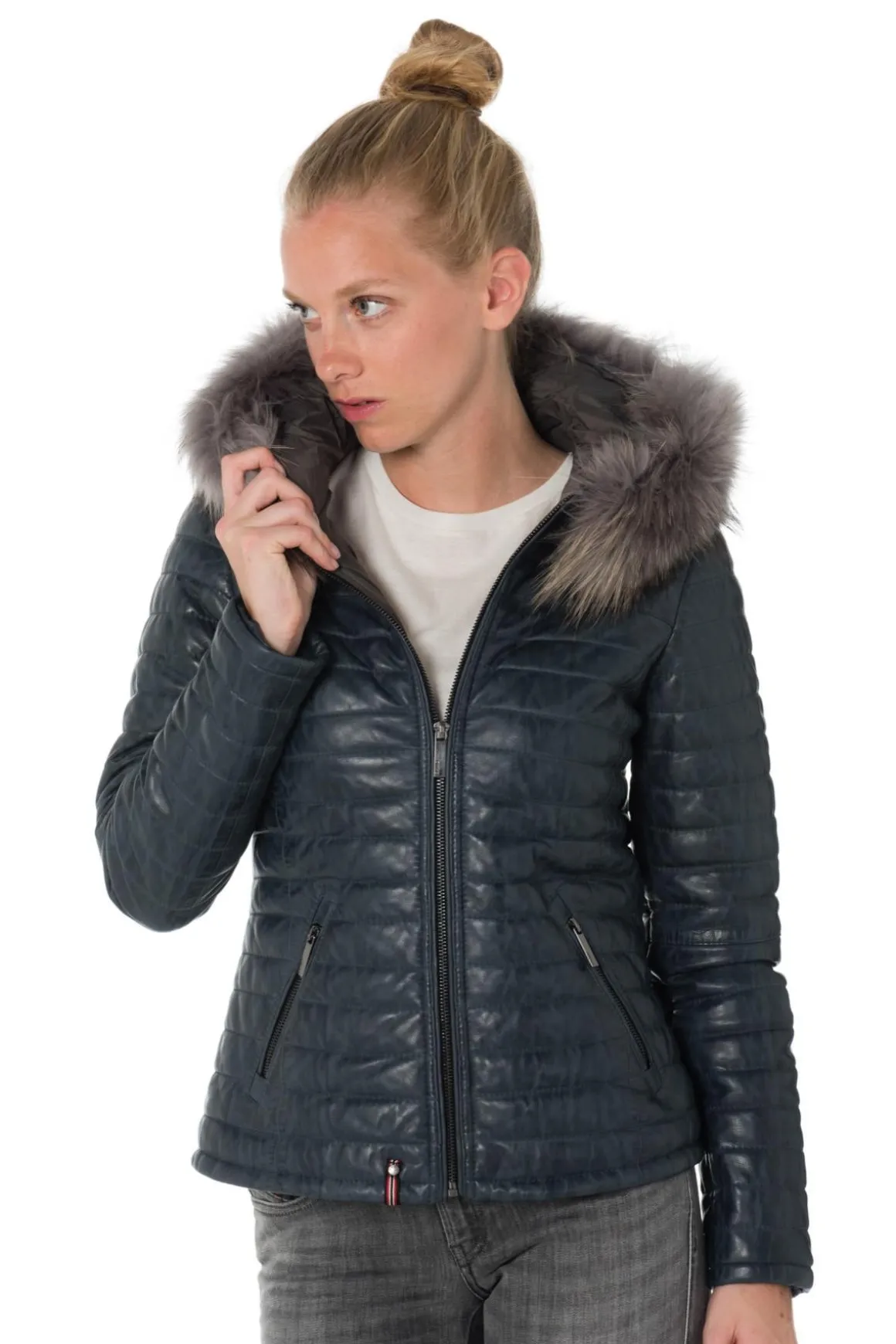 Blouson Femme Oakwood Happy Bleu 531 Zz