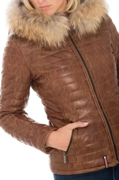 Blouson Femme Oakwood Happy Cognac 507