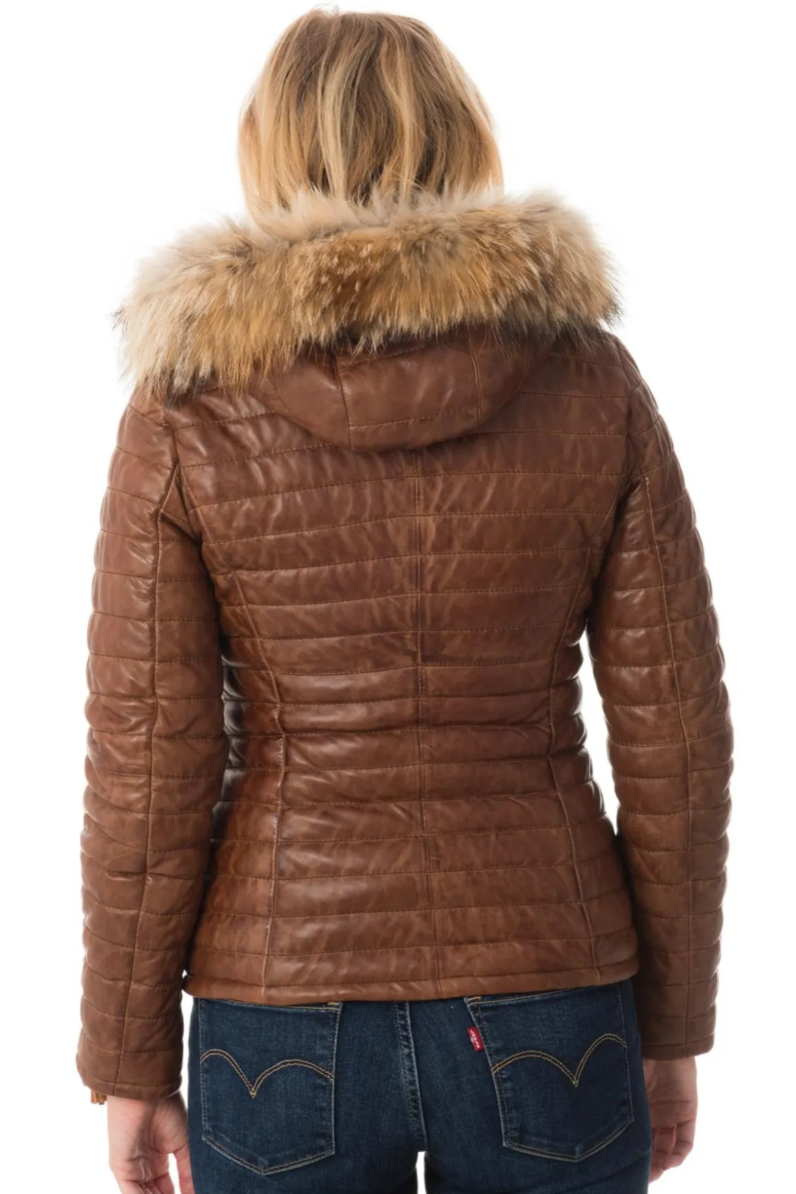Blouson Femme Oakwood Happy Cognac 507