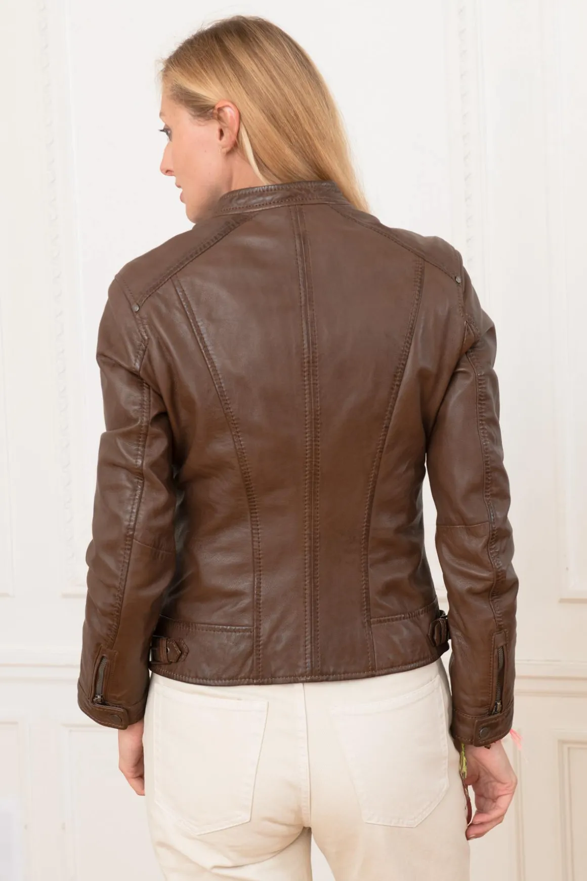 Blouson Femme Oakwood Karine Tabacco 511