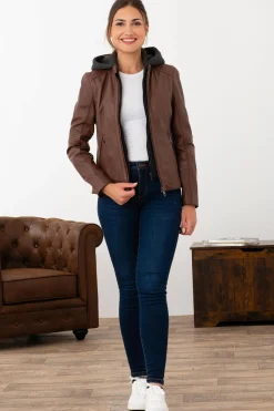 Blouson Femme Oakwood Kendra 1 Cognac 507