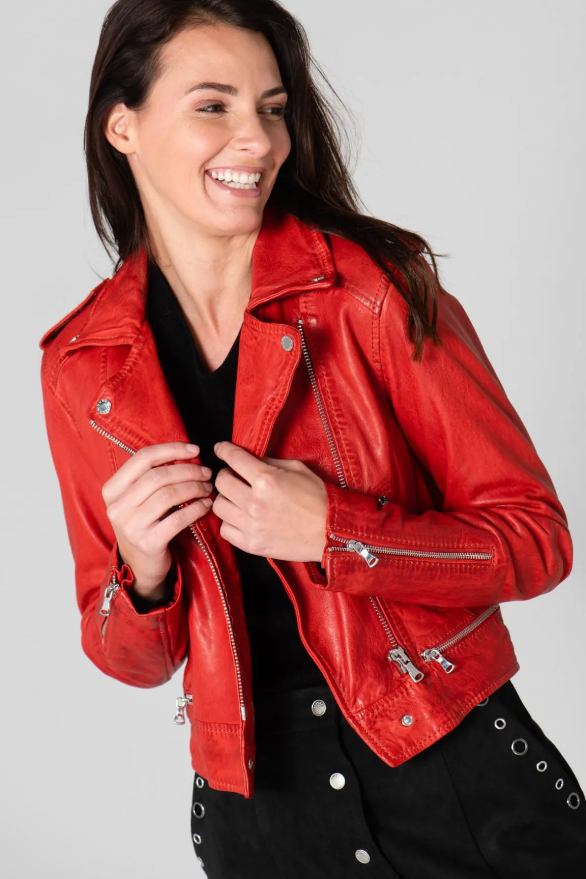 Blouson Femme Oakwood Kyoto Rouge 538