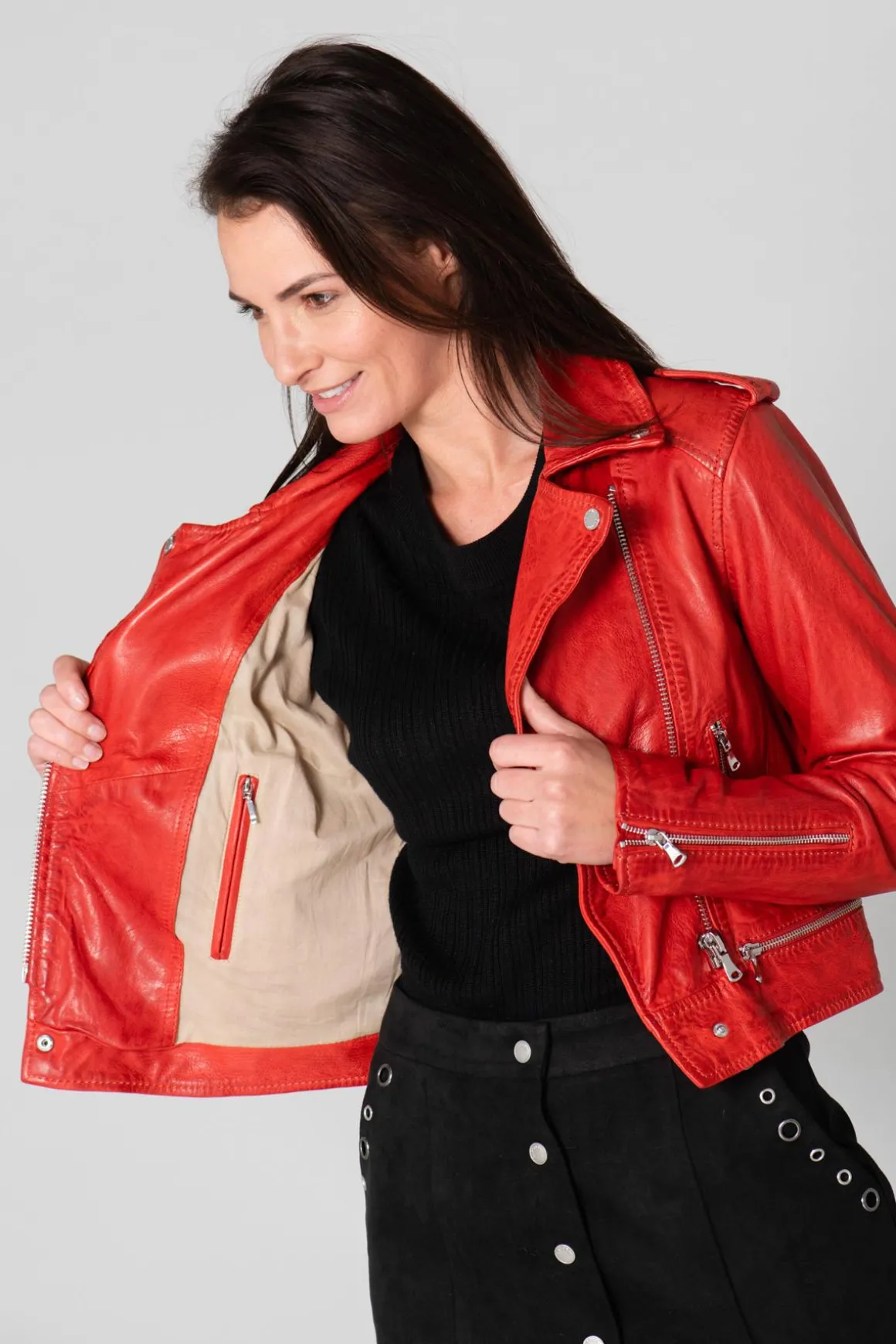 Blouson Femme Oakwood Kyoto Rouge 538